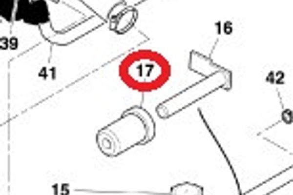 DB7 Vantage Expansion Tank Low Level Sensor Bush