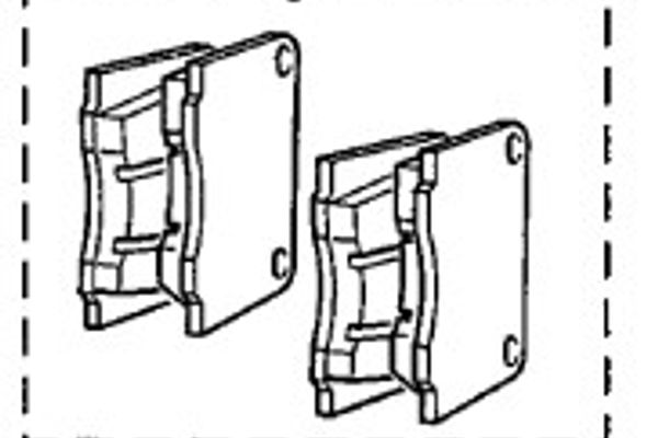 DB7 6 Cyl Front Brake Pads (set)