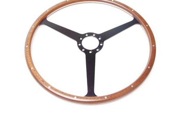 Wood Rim Steering Wheel