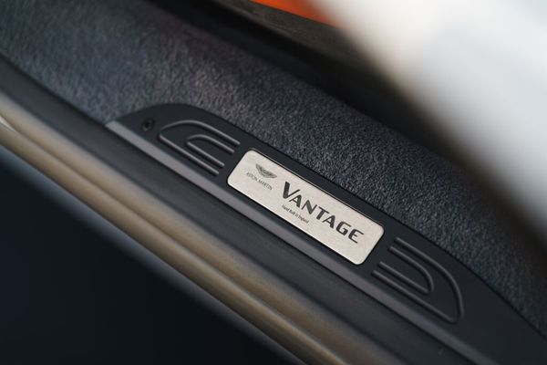 Vantage (2019MY) Personalised Sill Plaque