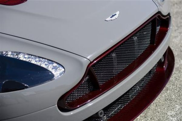 Vantage Red Carbon Grille Surround