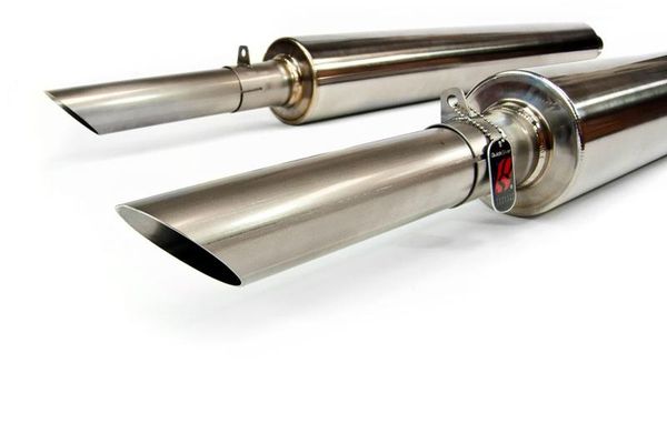 Aston Martin DB4 Stainless Steel Exhaust with Titanium Rear Silencers (1958-63)