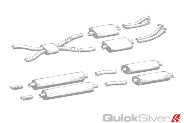 Aston Martin DBS V8 (Injection) Stainless Steel Exhaust (1969-72)