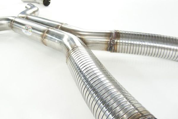 Aston Martin V8 inc. Vantage and Volante Stainless Steel Sport Exhaust (1986 - 1989)