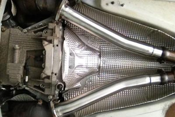 Tuyaux de remplacement du catalyseur secondaire Aston Martin V8 Vantage (2011-18)