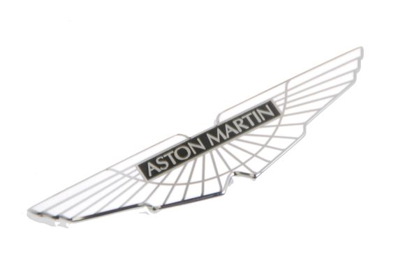 Badge Aston Martin Wings (incrustation noire)