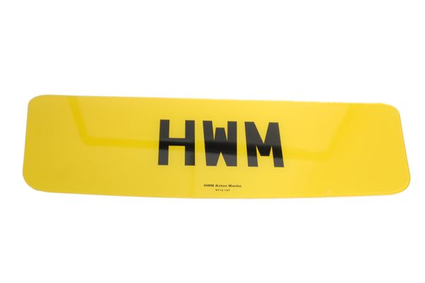 Rear Number Plate